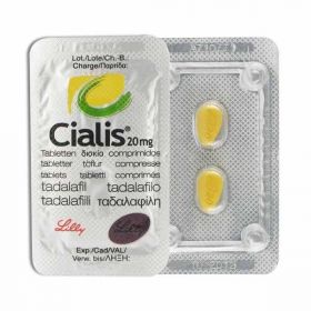 Оригинальный Cialis (Тадалафил) Eli Lilly 2 таблетки (1таб 20 мг)